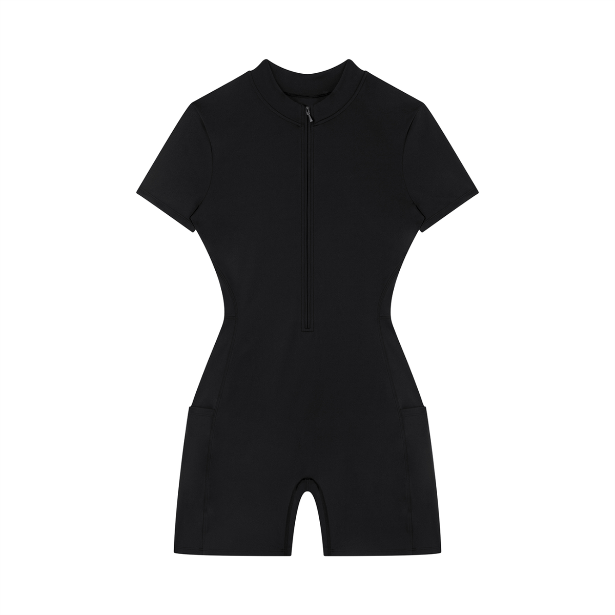 FORME IV - Women's Quarter-Zip Short Sleeve Romper