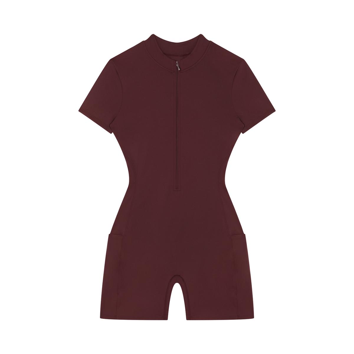 FORME IV - Women's Quarter-Zip Short Sleeve Romper