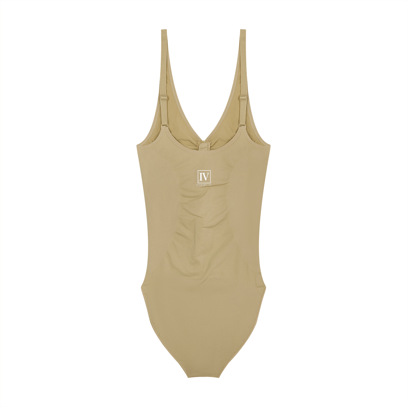FORME IV - Women’s Full-Zip Ruched Bodysuit