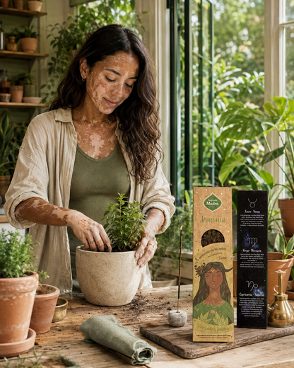 Mind Right Elements incense in Earth - Palo Ginger, lifestyle view