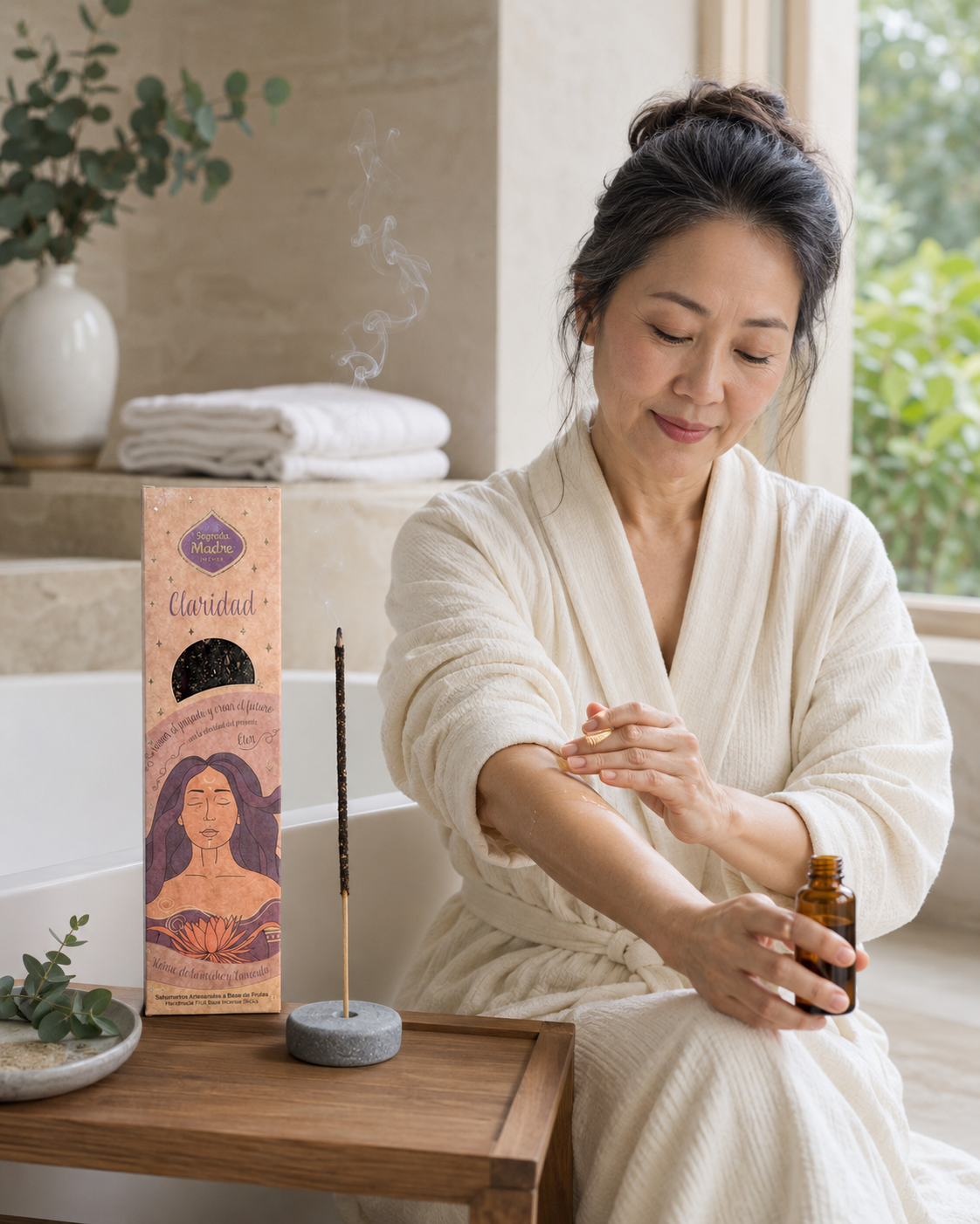 Mind Right Elements incense in Ether - Queen of the Night, lifestyle view