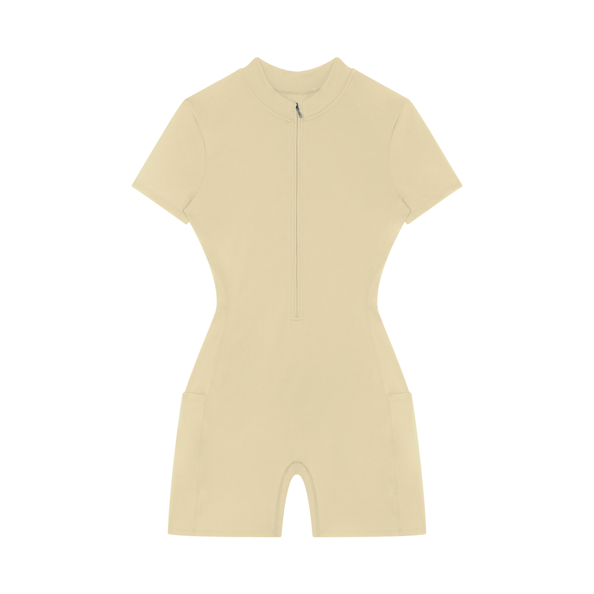 FORME IV - Women's Quarter-Zip Short Sleeve Romper