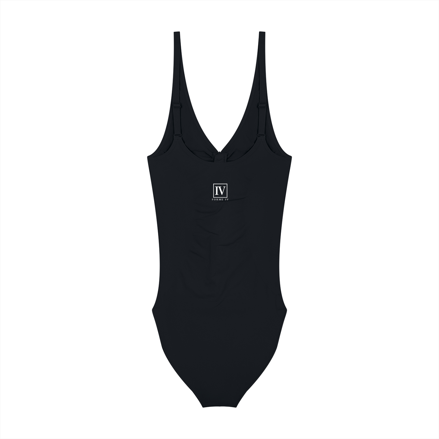 FORME IV - Women’s Full-Zip Ruched Bodysuit