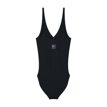FORME IV - Women’s Full-Zip Ruched Bodysuit