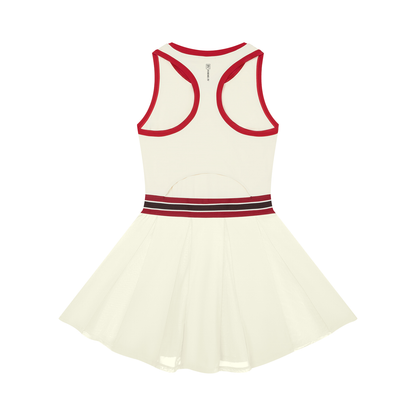FORME IV - Women's Color Block A-Line Sleeveless Tennis Dress