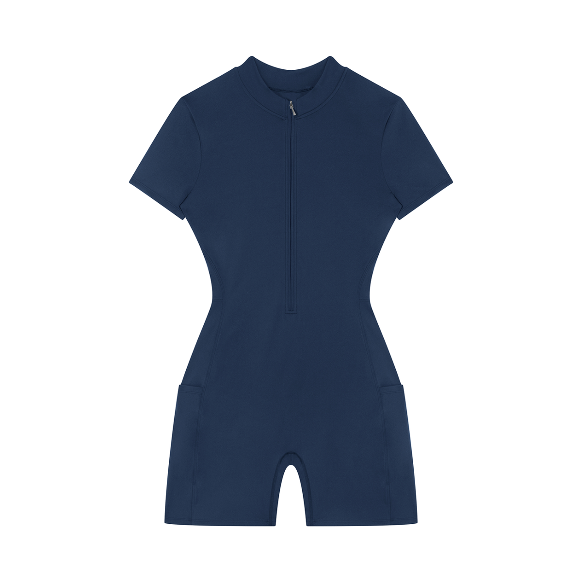 FORME IV - Women's Quarter-Zip Short Sleeve Romper